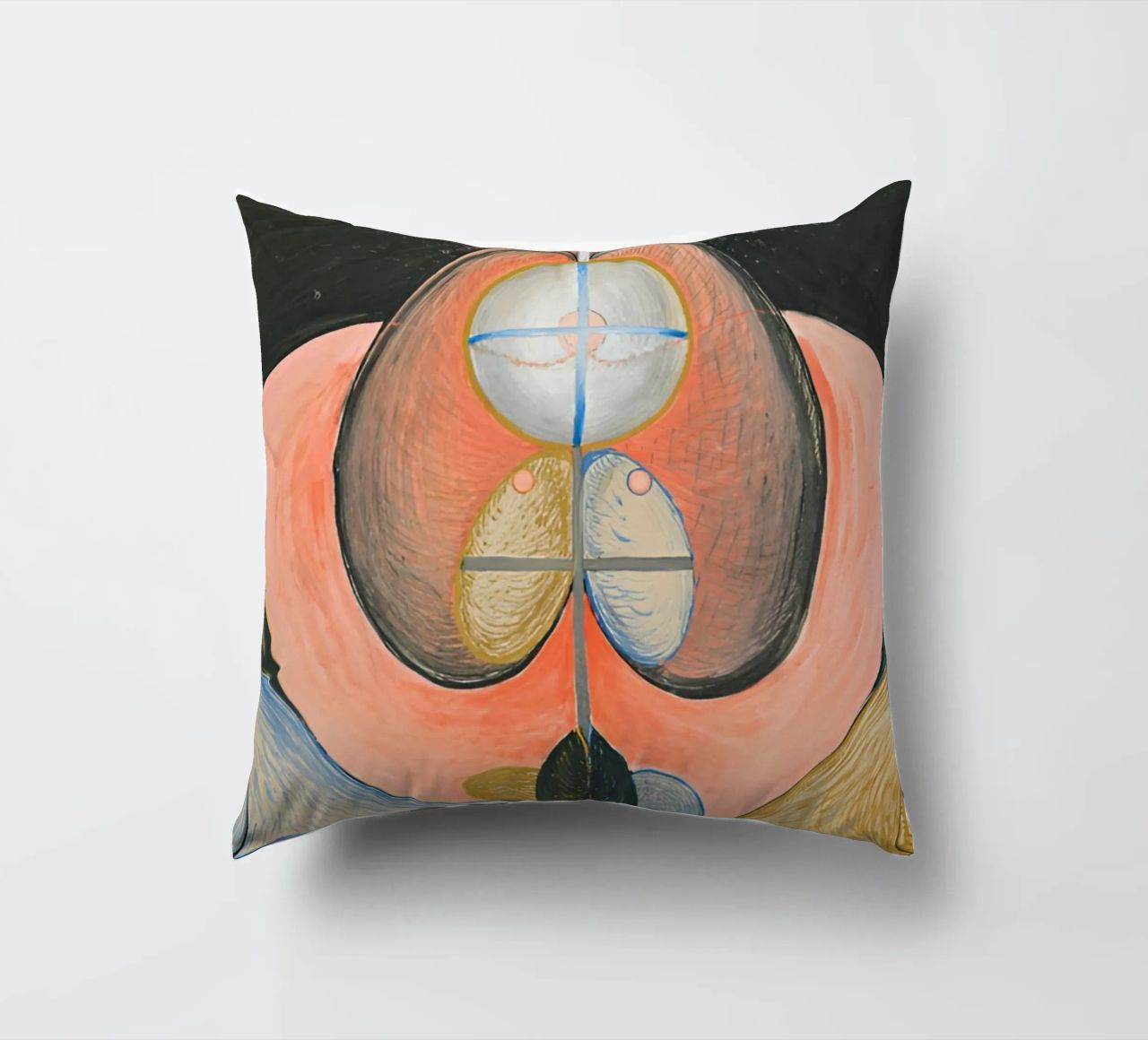 Hilma Af Klint - L'evoluzione n. 10 cuscino da William Store