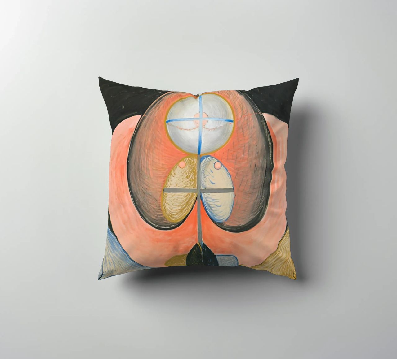 Hilma Af Klint - L'evoluzione n. 10 cuscino da William Store
