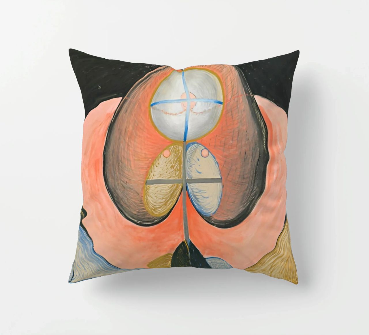 Hilma Af Klint - L'evoluzione n. 10 cuscino da William Store