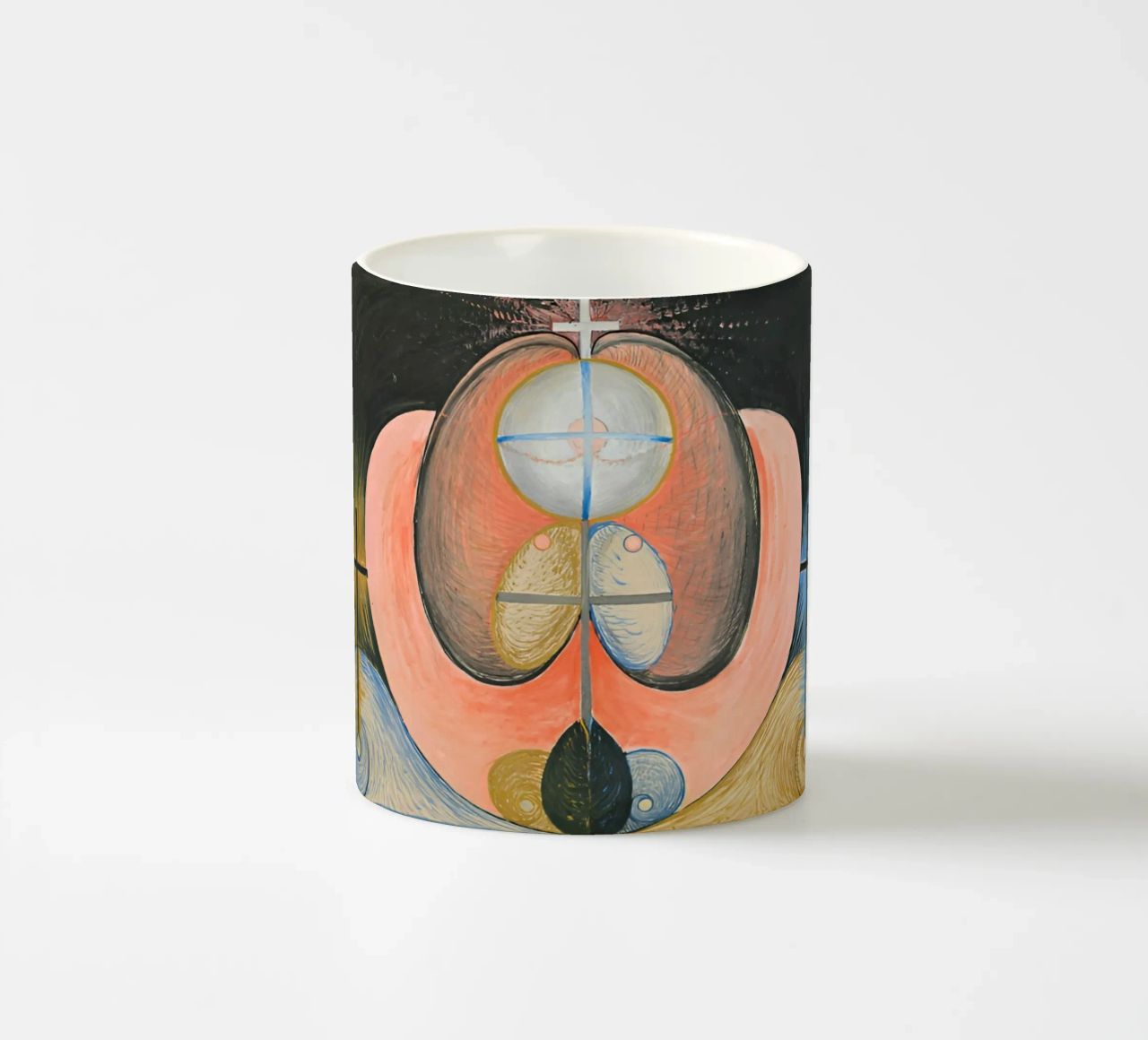 Hilma Af Klint - L'evoluzione n. 10 tazza in ceramica da William Store