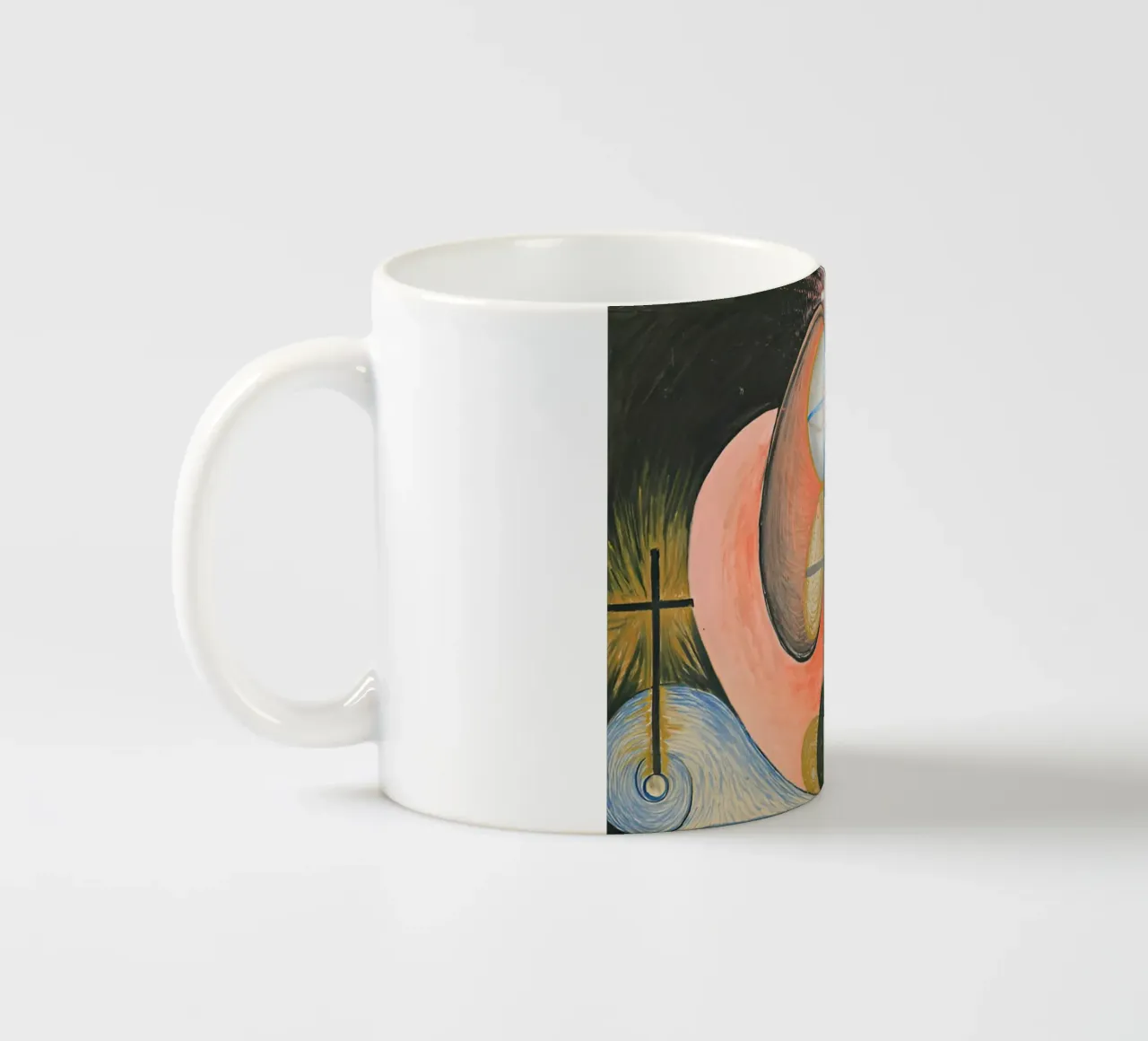 Hilma Af Klint - Die Entwicklung Nr. 10 Keramik Tasse von William Store