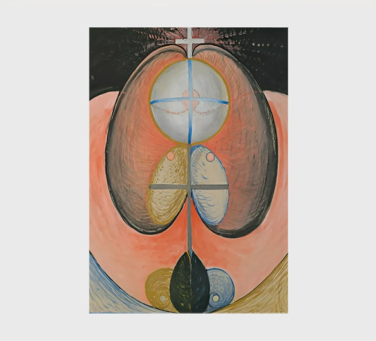 Hilma Af Klint - The Evolution No. 10 notebook by William Store