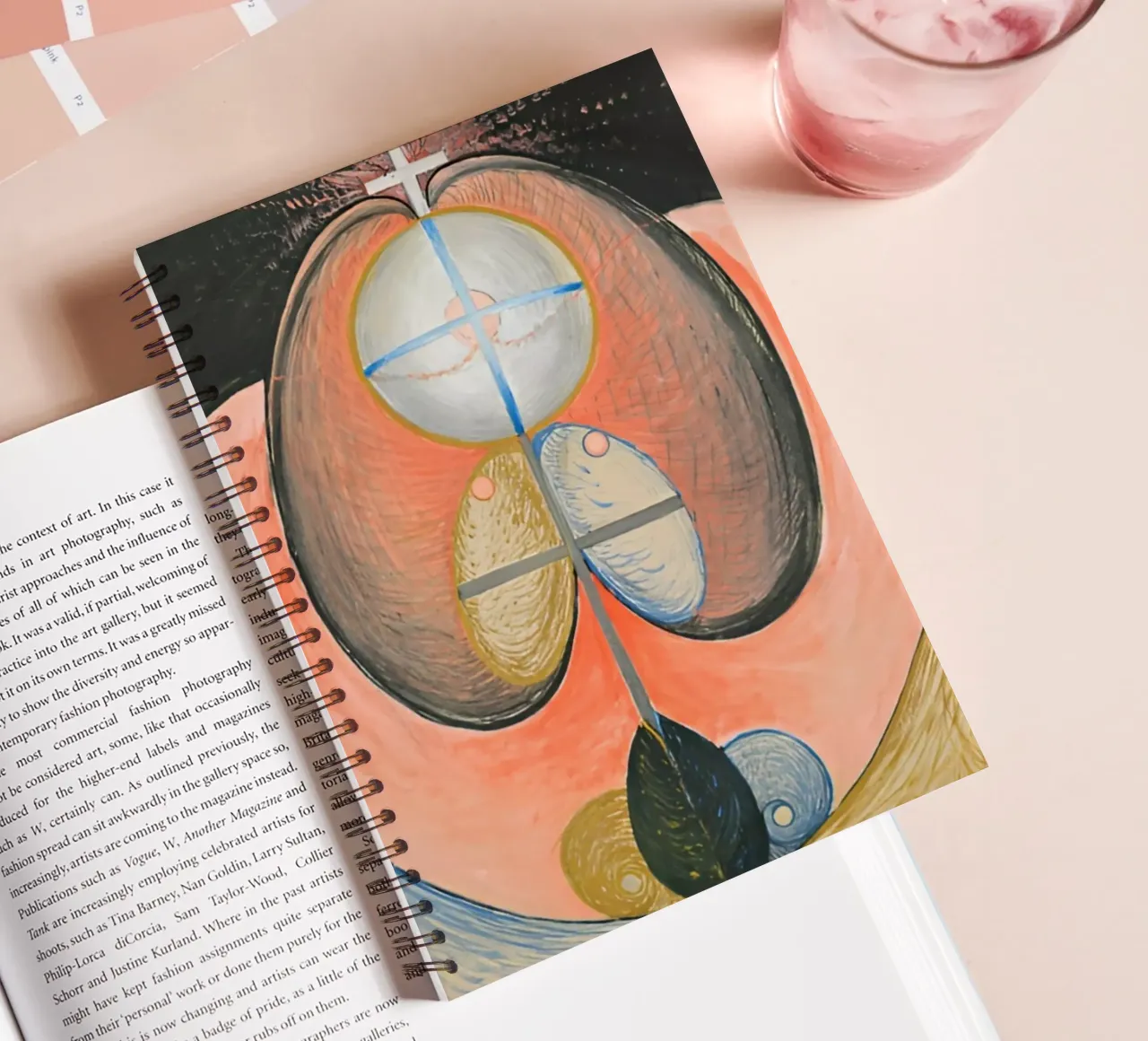Hilma Af Klint - The Evolution No. 10 spiral notebook by William Store