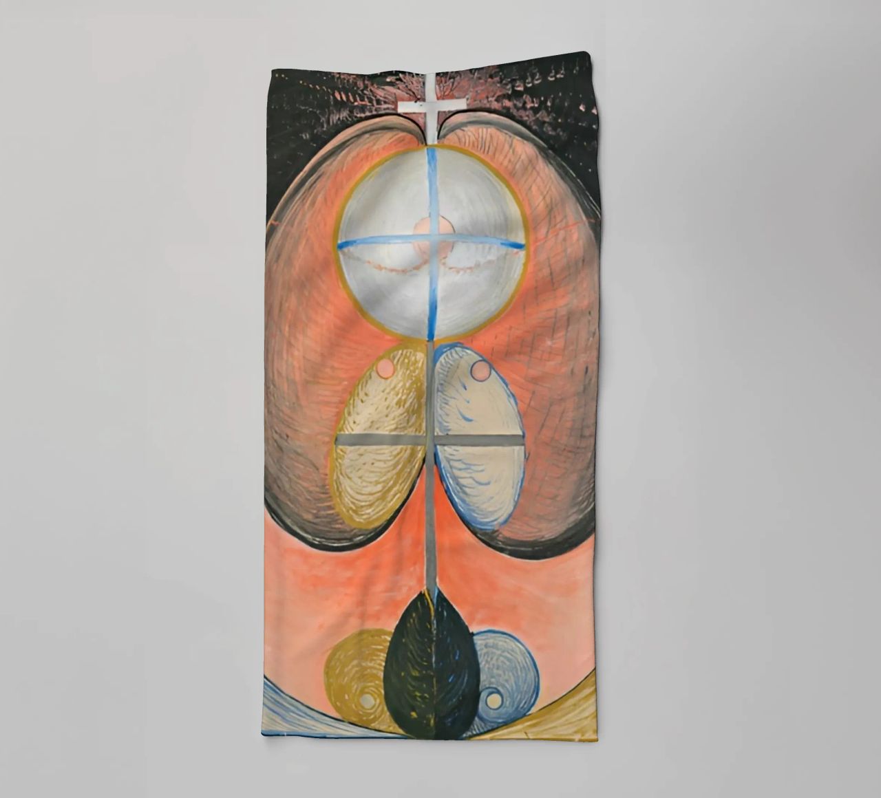 Hilma Af Klint - L'evoluzione n. 10 asciugamano da bagno da William Store