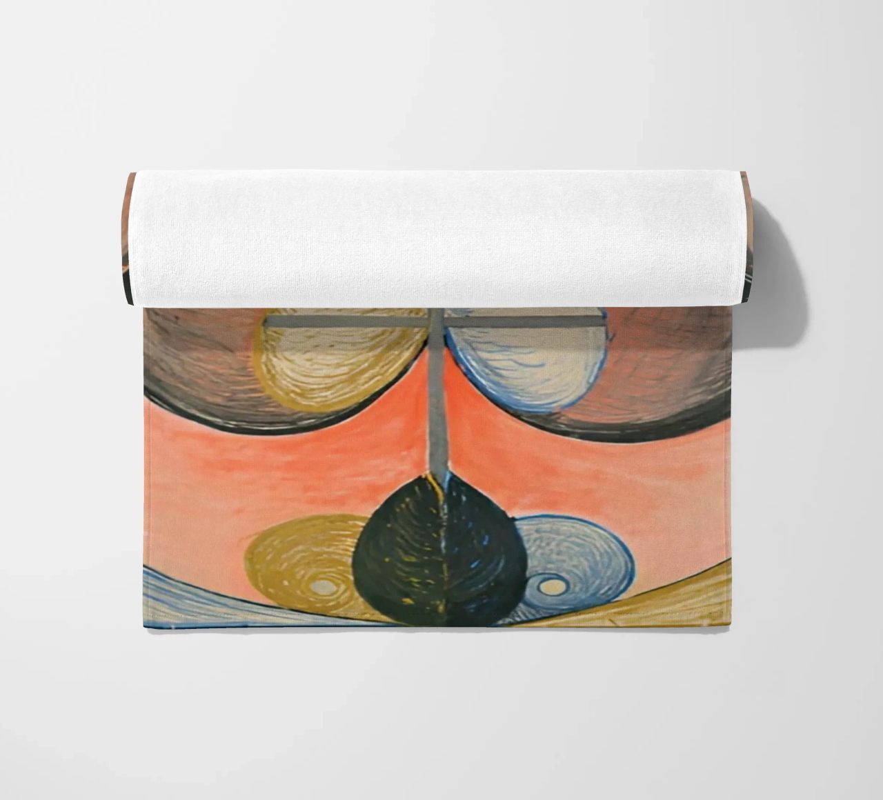 Hilma Af Klint - L'evoluzione n. 10 telo mare da William Store