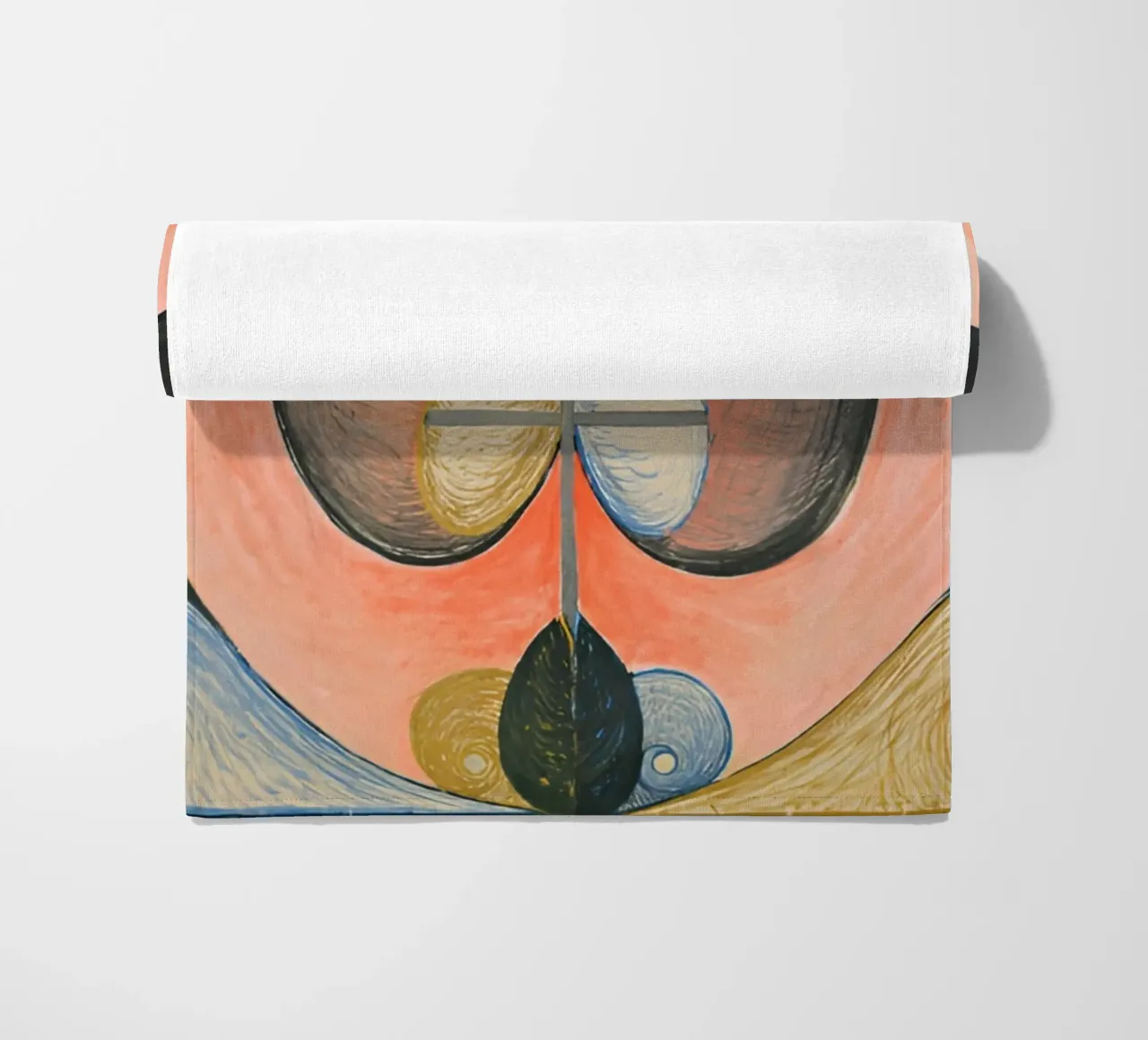 Hilma Af Klint - La Evolución nº 10 toalla de playa de William Store
