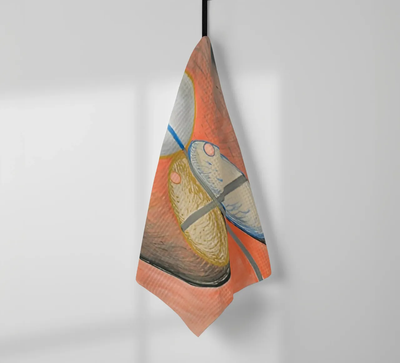 Hilma Af Klint - La Evolución nº 10 paño de cocina de William Store