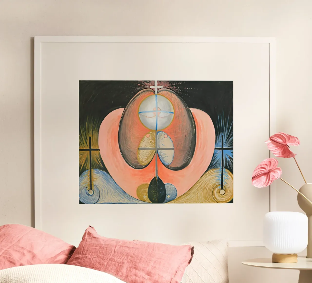 Hilma Af Klint - L'evoluzione n. 10 carta hahnemühle da William Store
