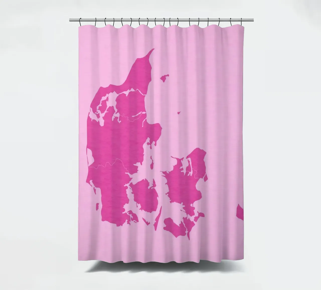Denmark Copenhagen Map tenda da doccia da Attaboy Dsgn