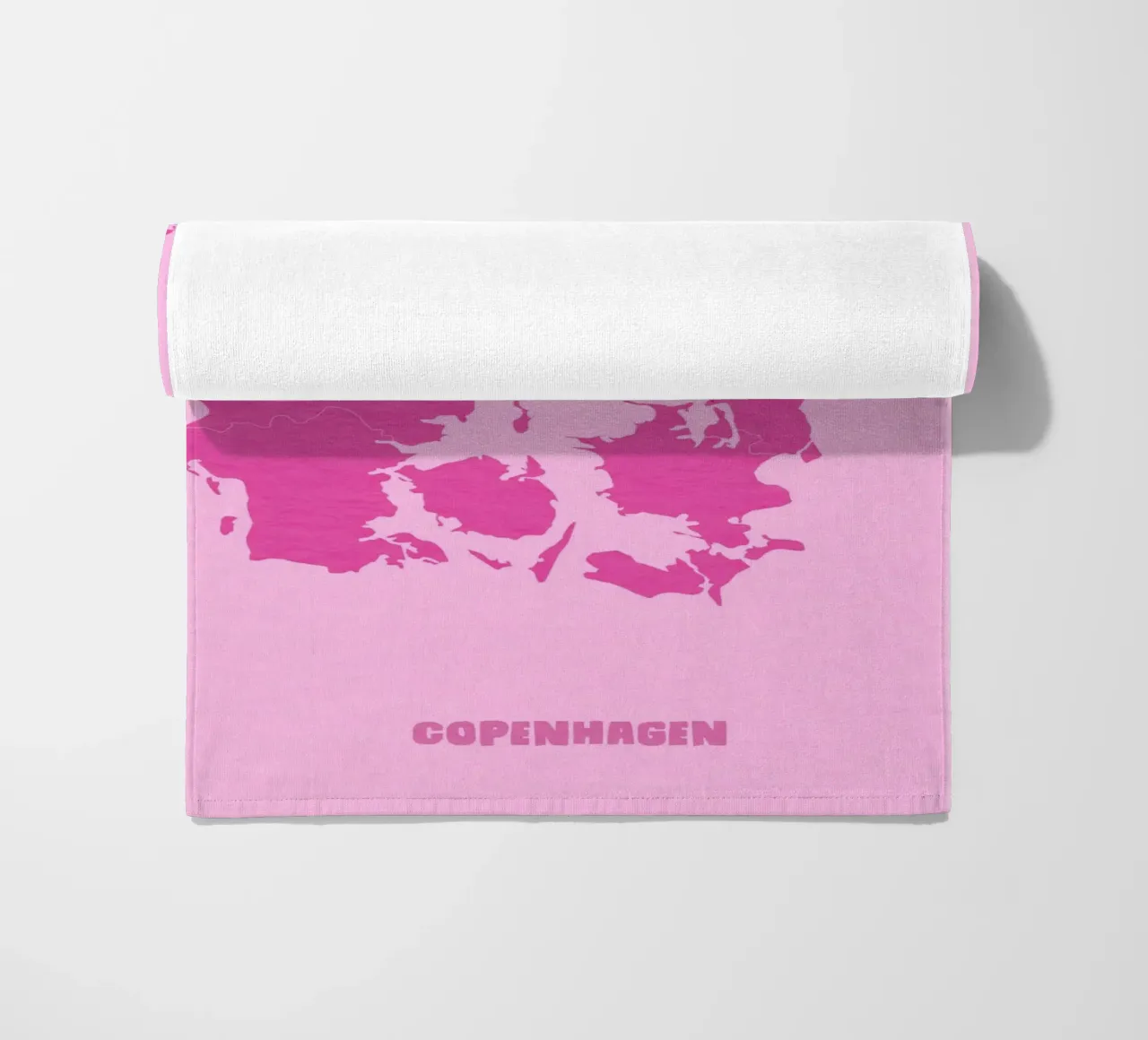 Denmark Copenhagen Map telo mare da Attaboy Dsgn