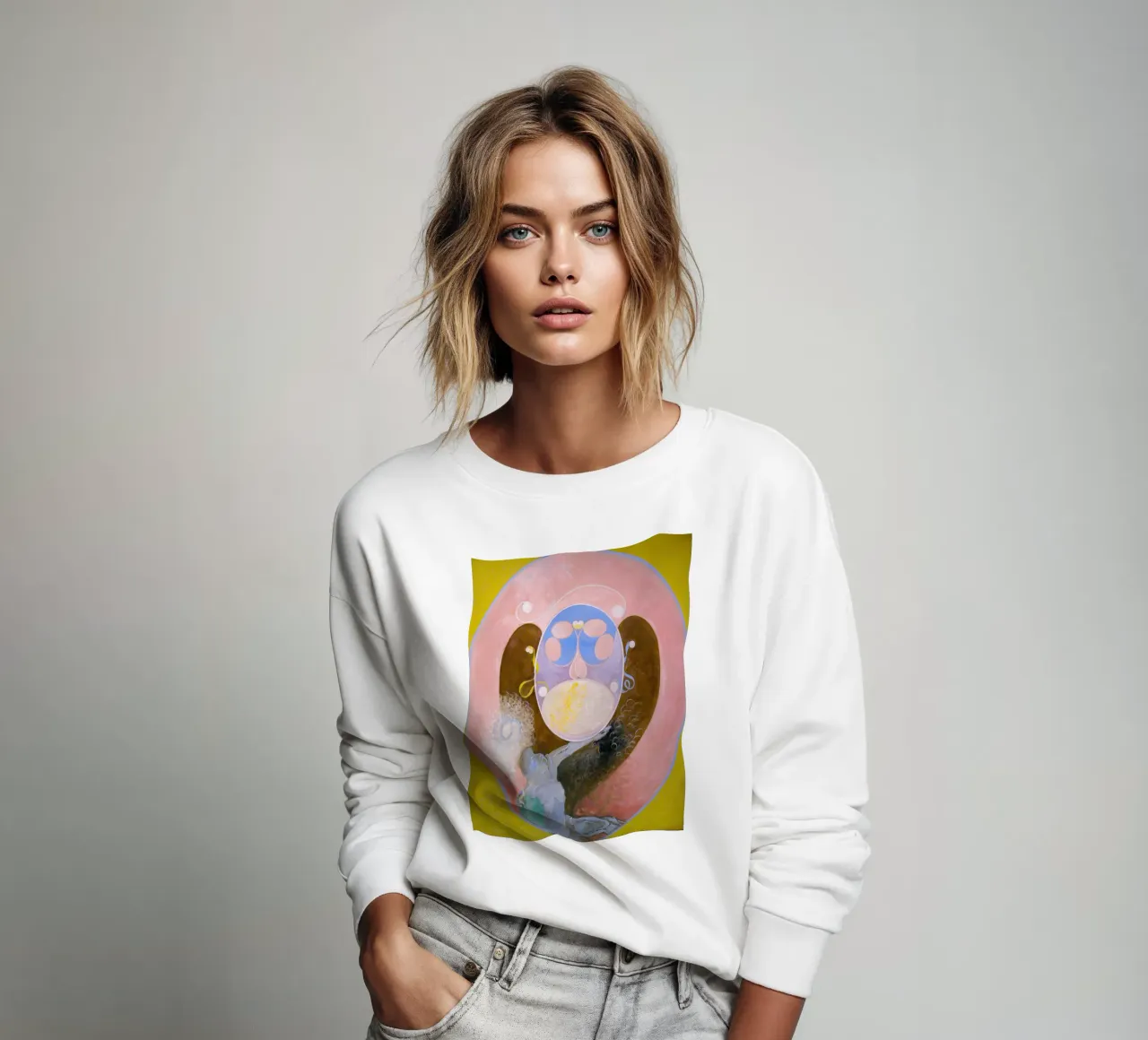 Hilma Af Klint - Kosmisch ei, 1917 sweatshirt van William Store