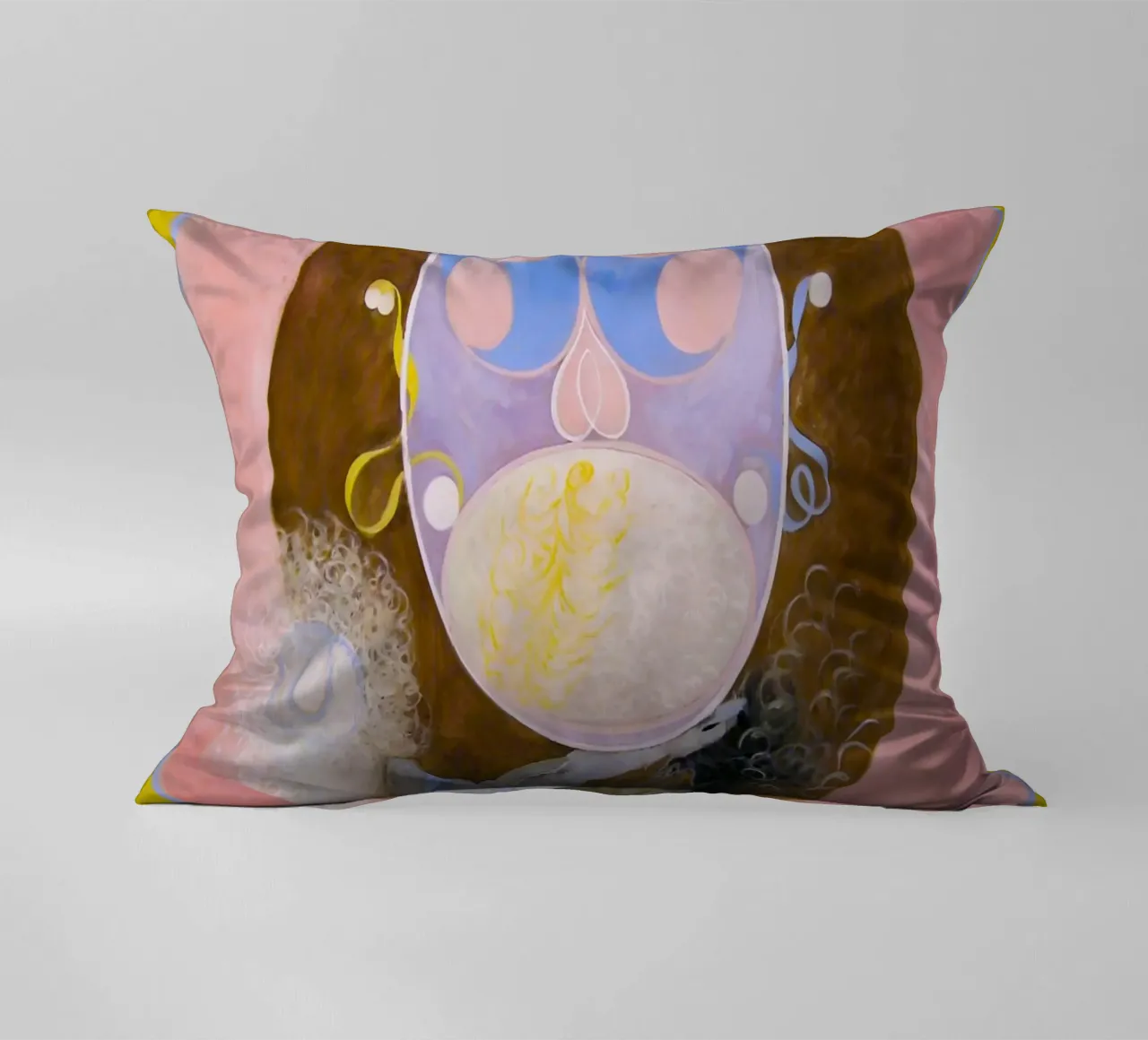 Hilma Af Klint - Uovo cosmico, 1917 cuscino da William Store