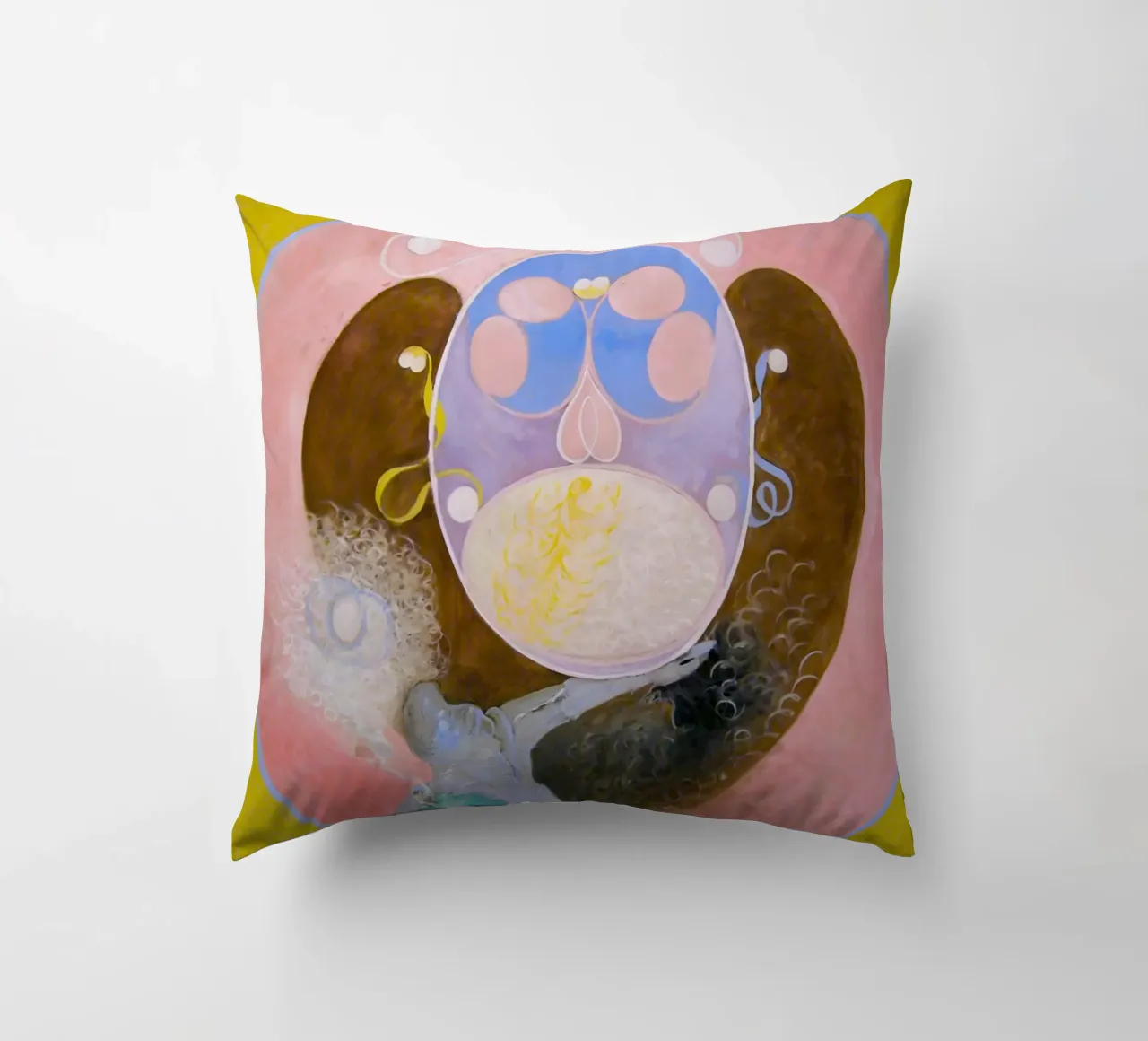 Hilma Af Klint - Uovo cosmico, 1917 cuscino da William Store