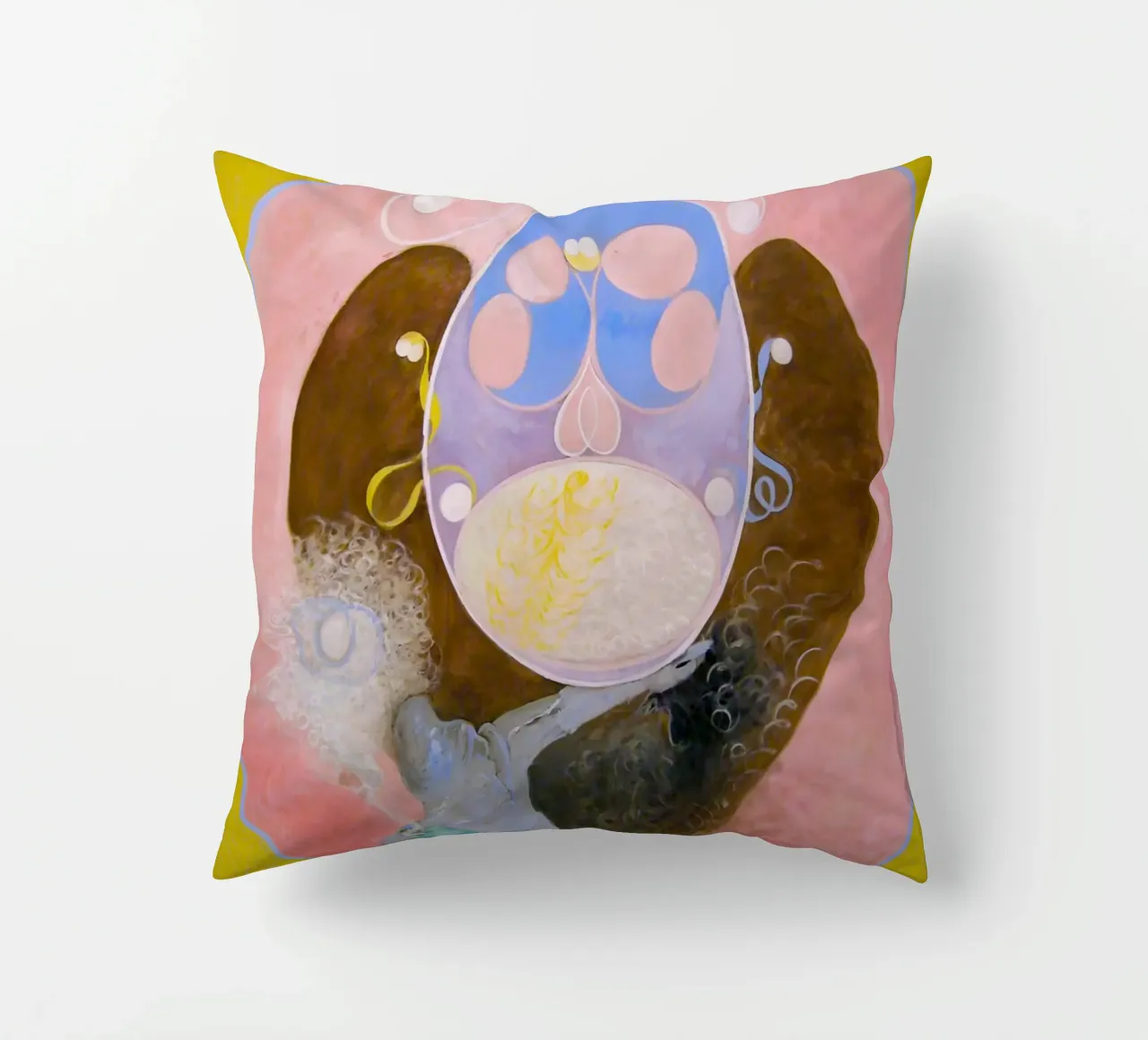 Hilma Af Klint - Uovo cosmico, 1917 cuscino da William Store