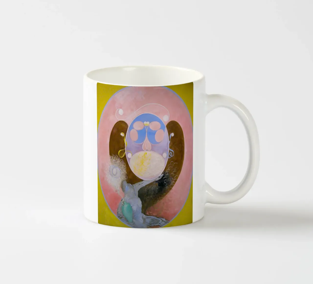 Hilma Af Klint - Uovo cosmico, 1917 tazza in ceramica da William Store