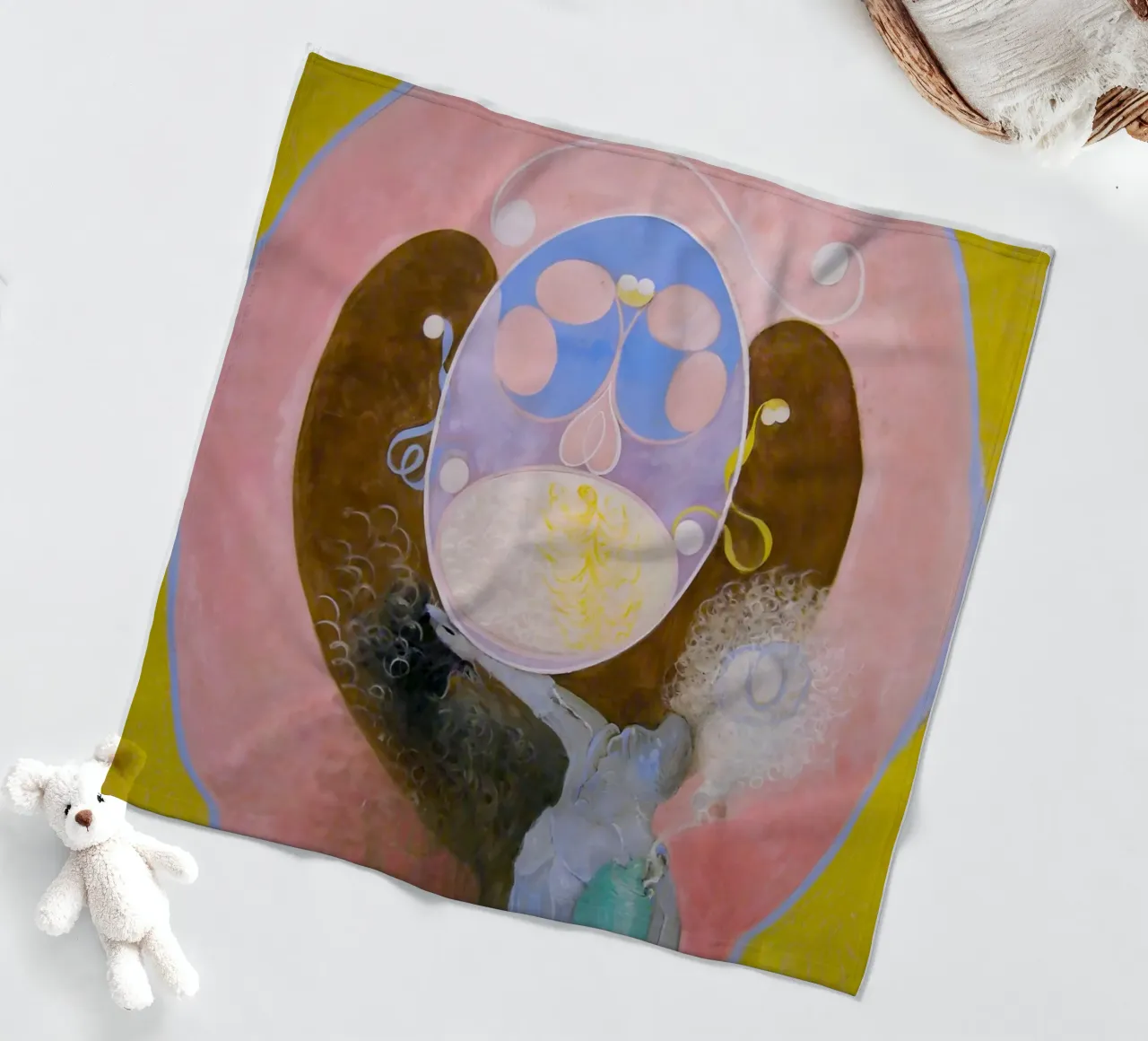 Hilma Af Klint - Uovo cosmico, 1917 coperta in pile da William Store