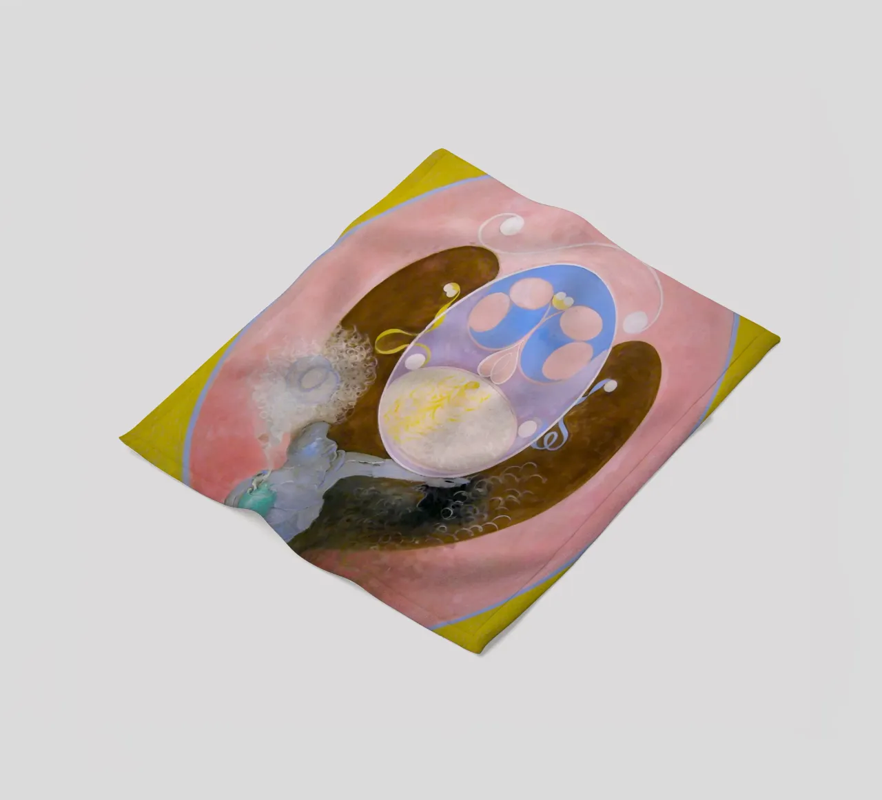 Hilma Af Klint - Uovo cosmico, 1917 coperta in pile da William Store
