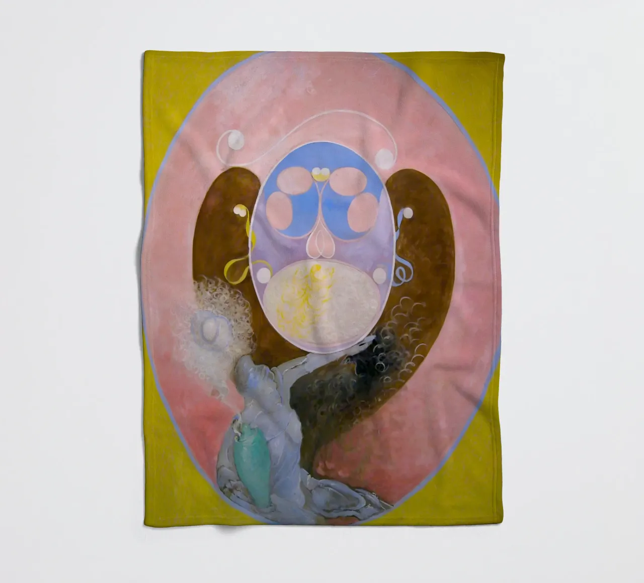 Hilma Af Klint - Uovo cosmico, 1917 coperta in pile da William Store