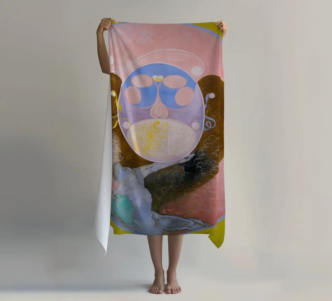 Hilma Af Klint - Uovo cosmico, 1917 telo mare da William Store