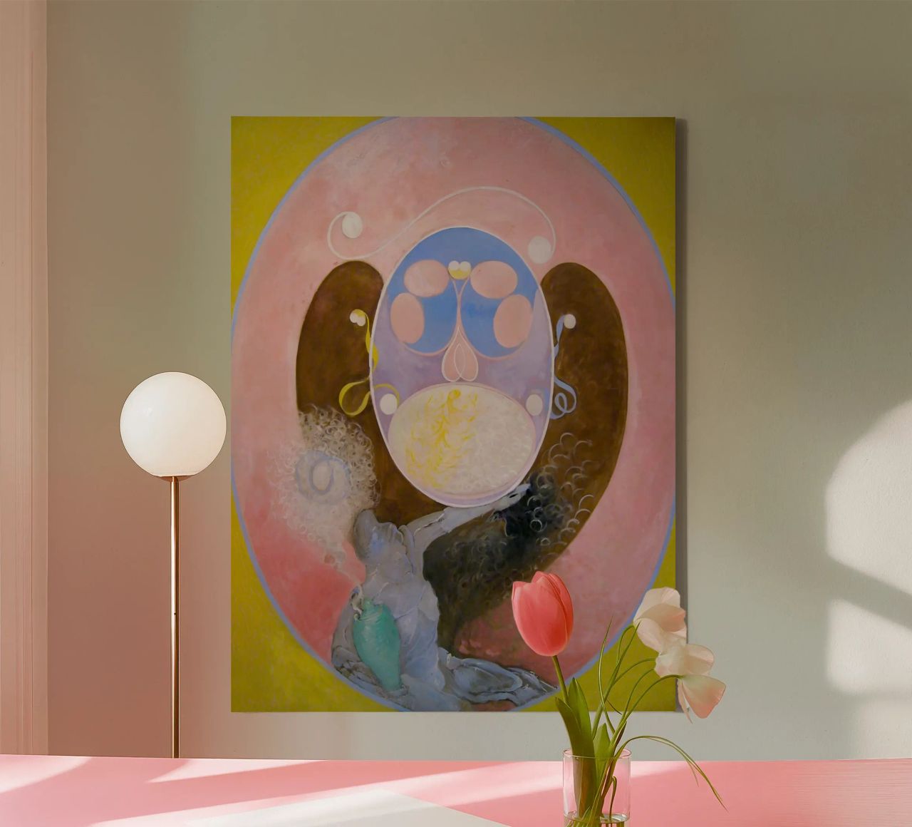 Hilma Af Klint - Das kosmische Ei, 1917 Leinwand von William Store