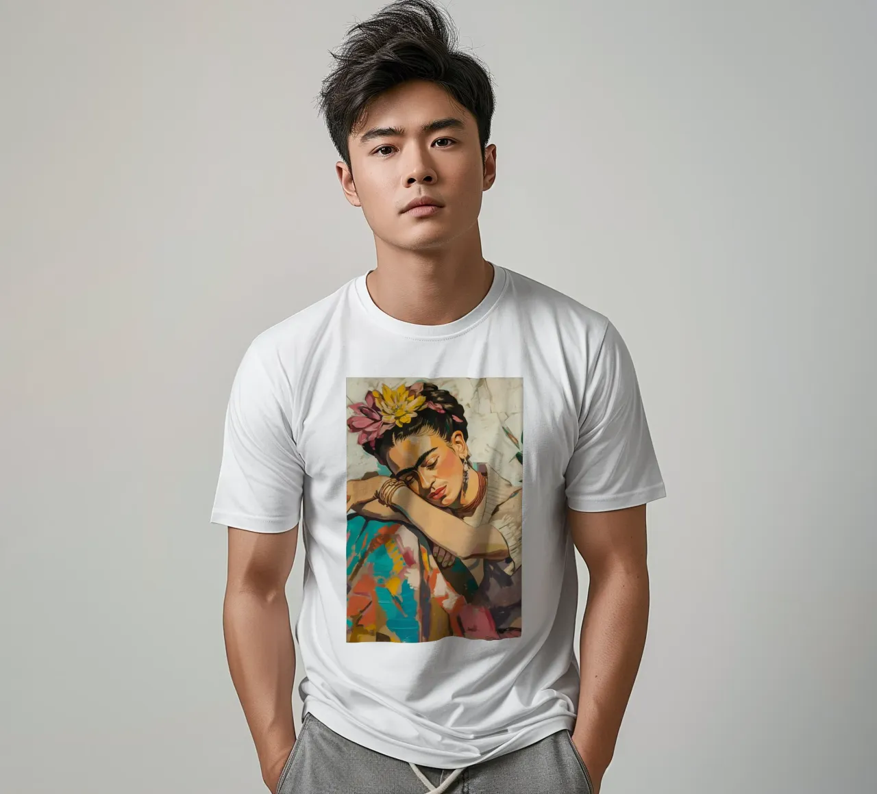 Fridas Traumlandschaft T-Shirt von Carinaprint