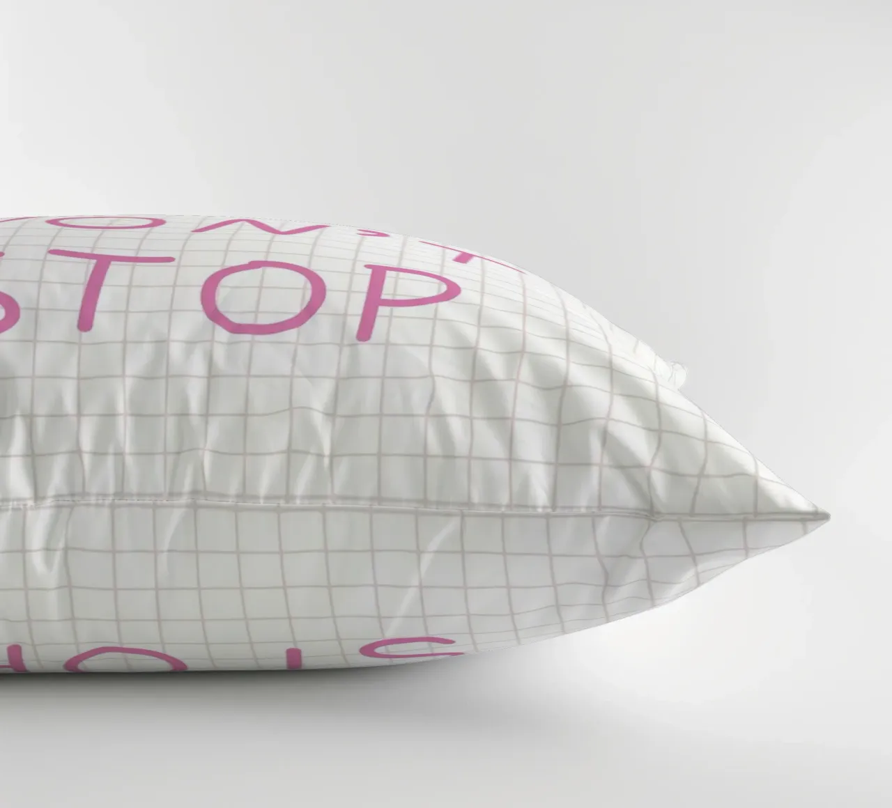 Can’t Stop Won’t Stop Typography cuscino da Attaboy Dsgn
