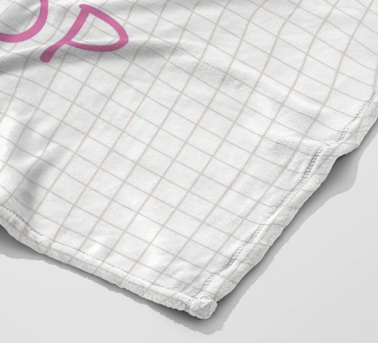 Can’t Stop Won’t Stop Typography coperta in pile da Attaboy Dsgn