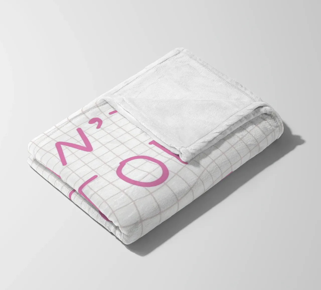 Can’t Stop Won’t Stop Typography coperta in pile da Attaboy Dsgn