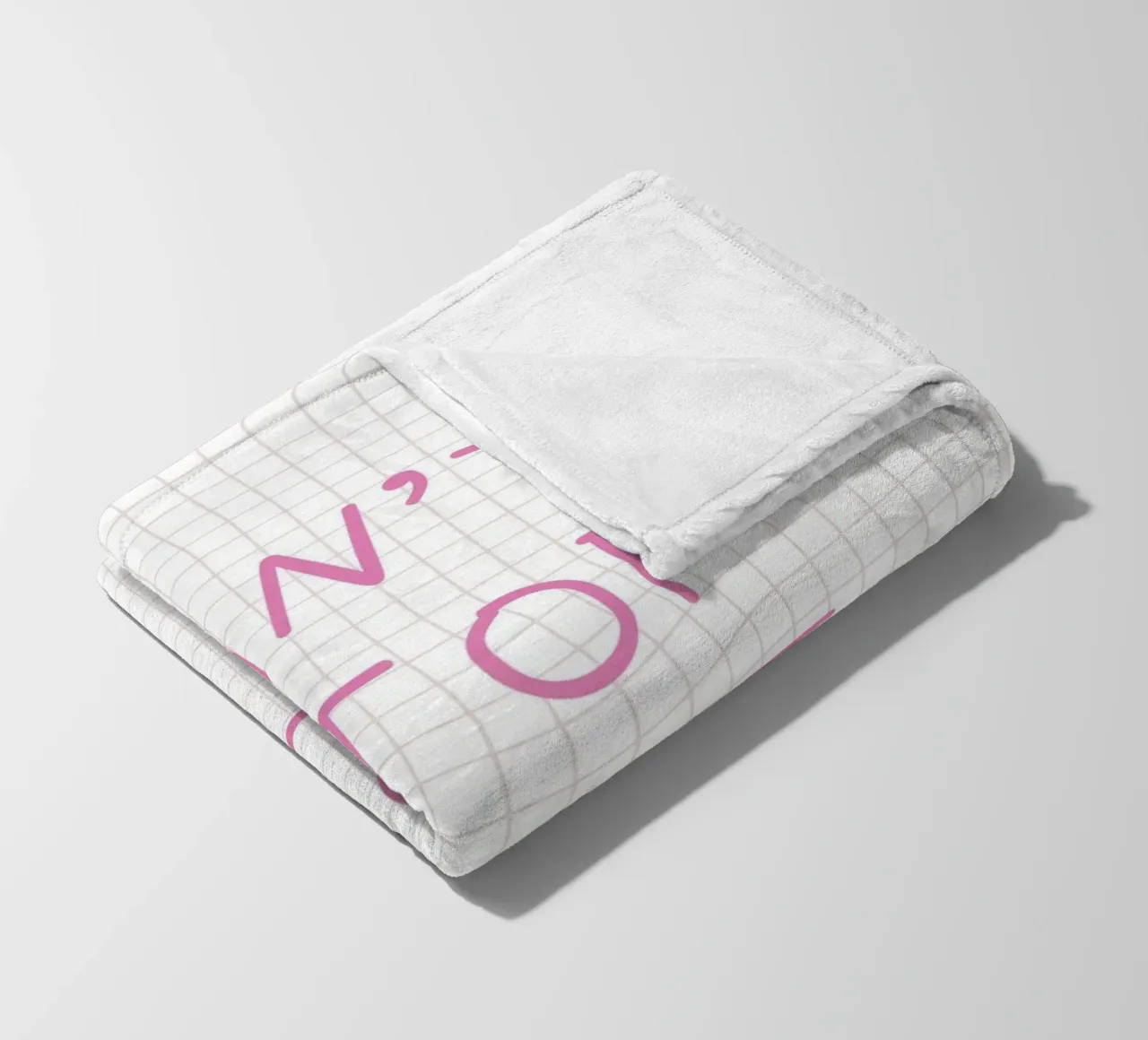 Can’t Stop Won’t Stop Typography coperta in pile da Attaboy Dsgn