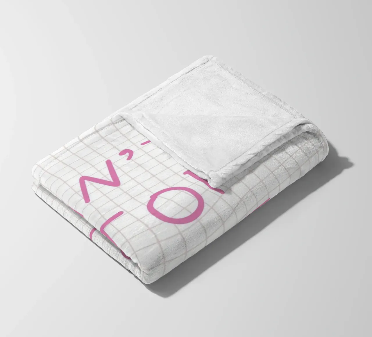 Can’t Stop Won’t Stop Typography coperta in pile da Attaboy Dsgn