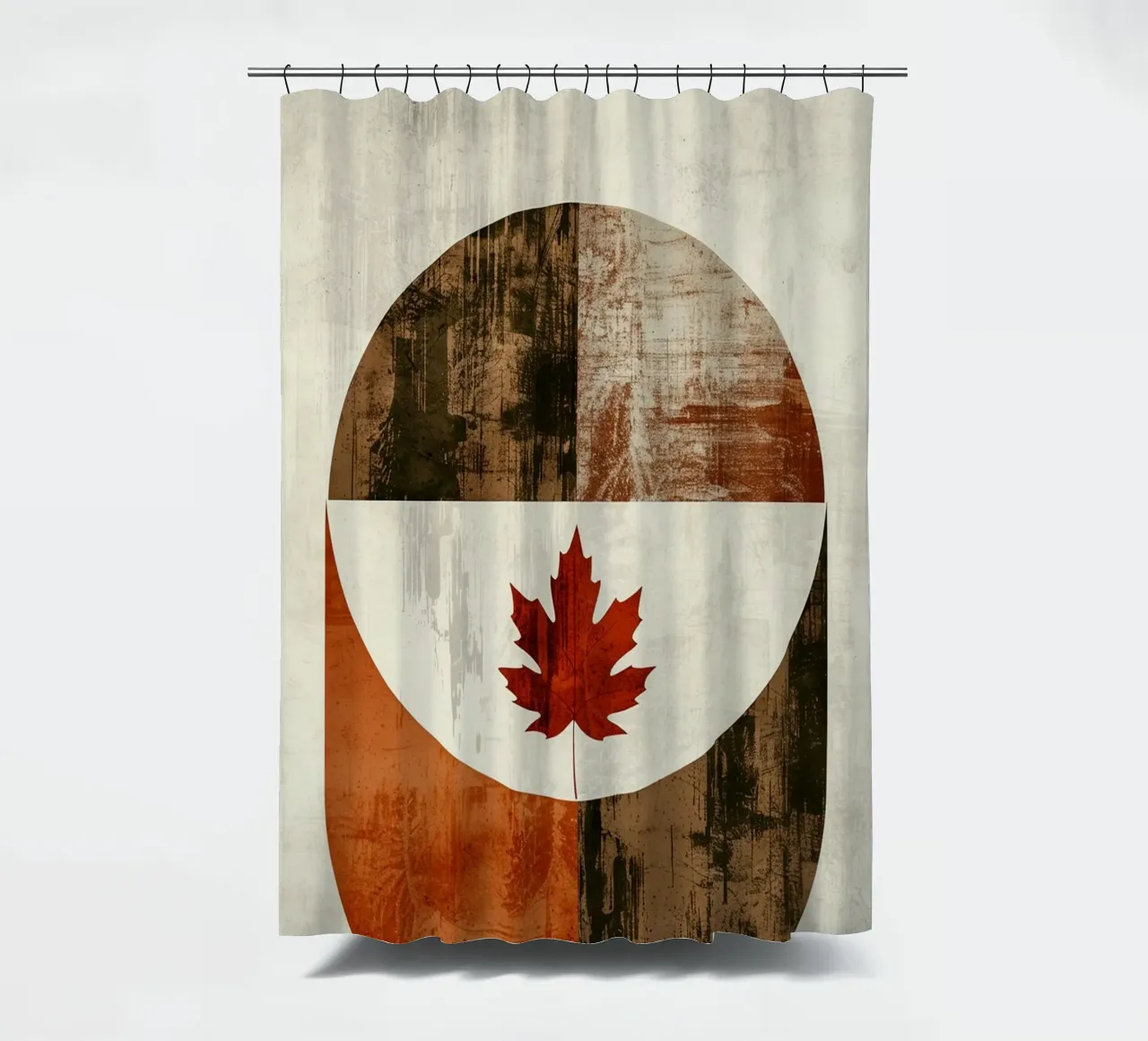 Symbol of Autumn Geometry tenda da doccia da Mosaic Dialogue