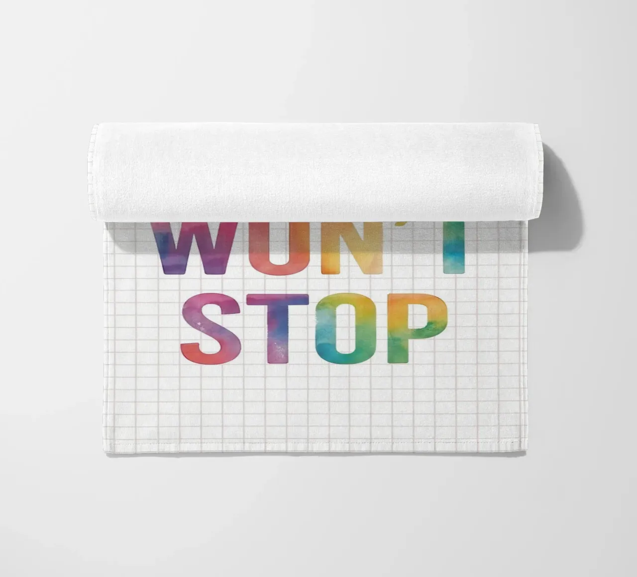 Can’t Stop Won’t Stop Quote telo mare da Attaboy Dsgn