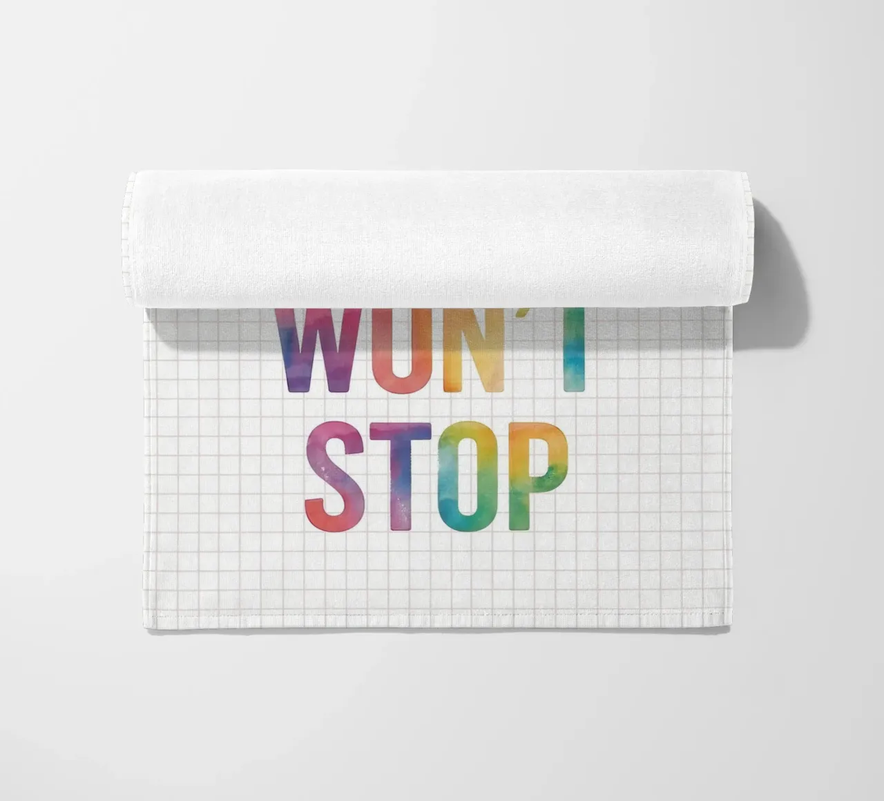 Can’t Stop Won’t Stop Quote telo mare da Attaboy Dsgn
