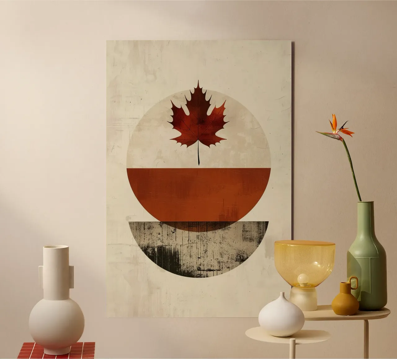Equilibrium of Autumn alluminio dibond da Mosaic Dialogue