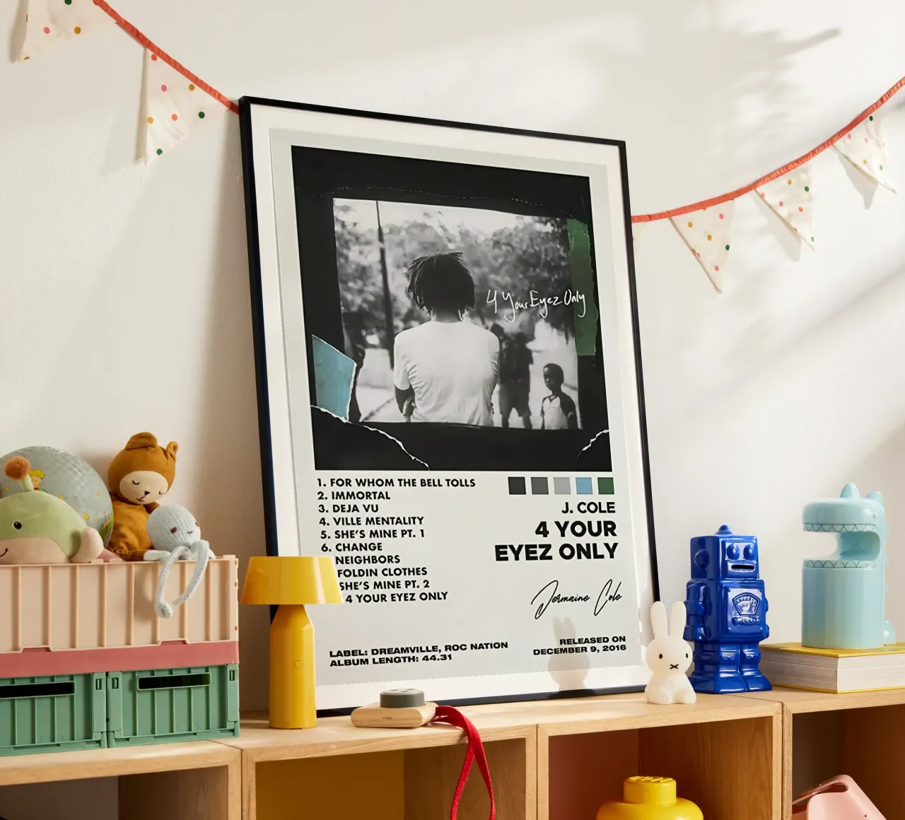 J.Cole 4 your eyez only carta hahnemühle da Raptor Metafora