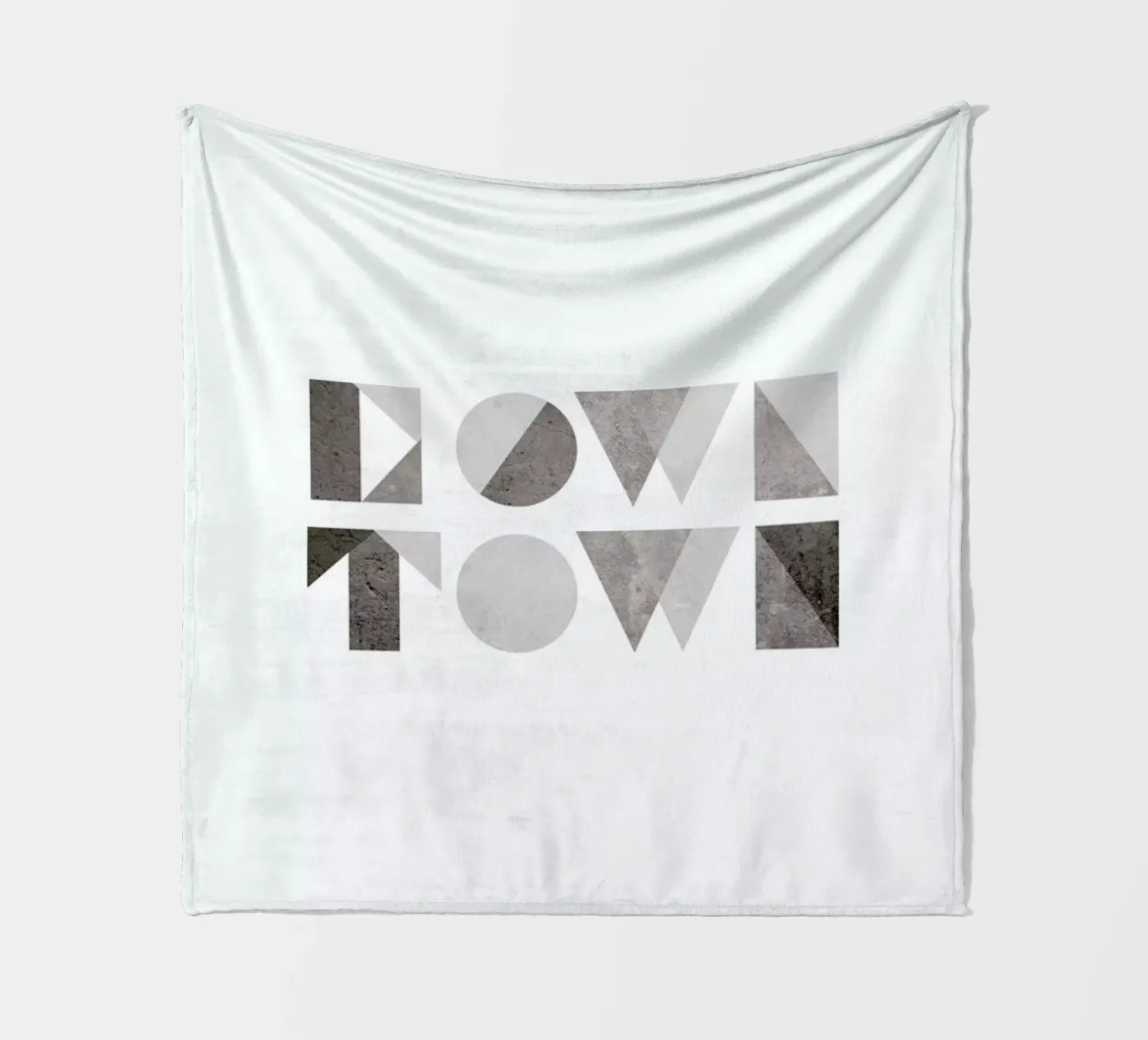 Downtown Fleecedecke von The Wall Shop