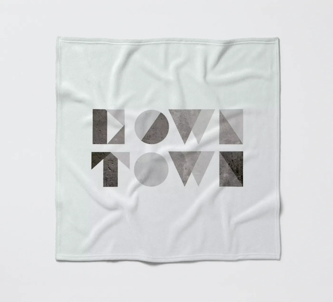 Downtown Fleecedecke von The Wall Shop