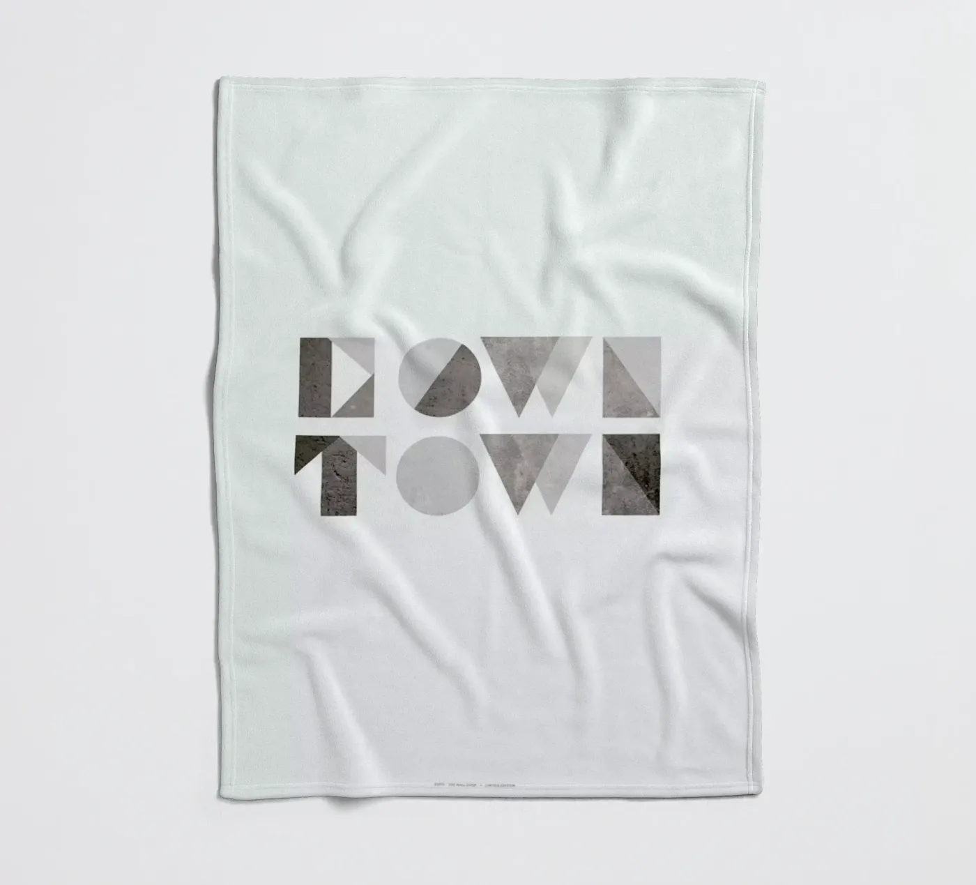 Downtown Fleecedecke von The Wall Shop