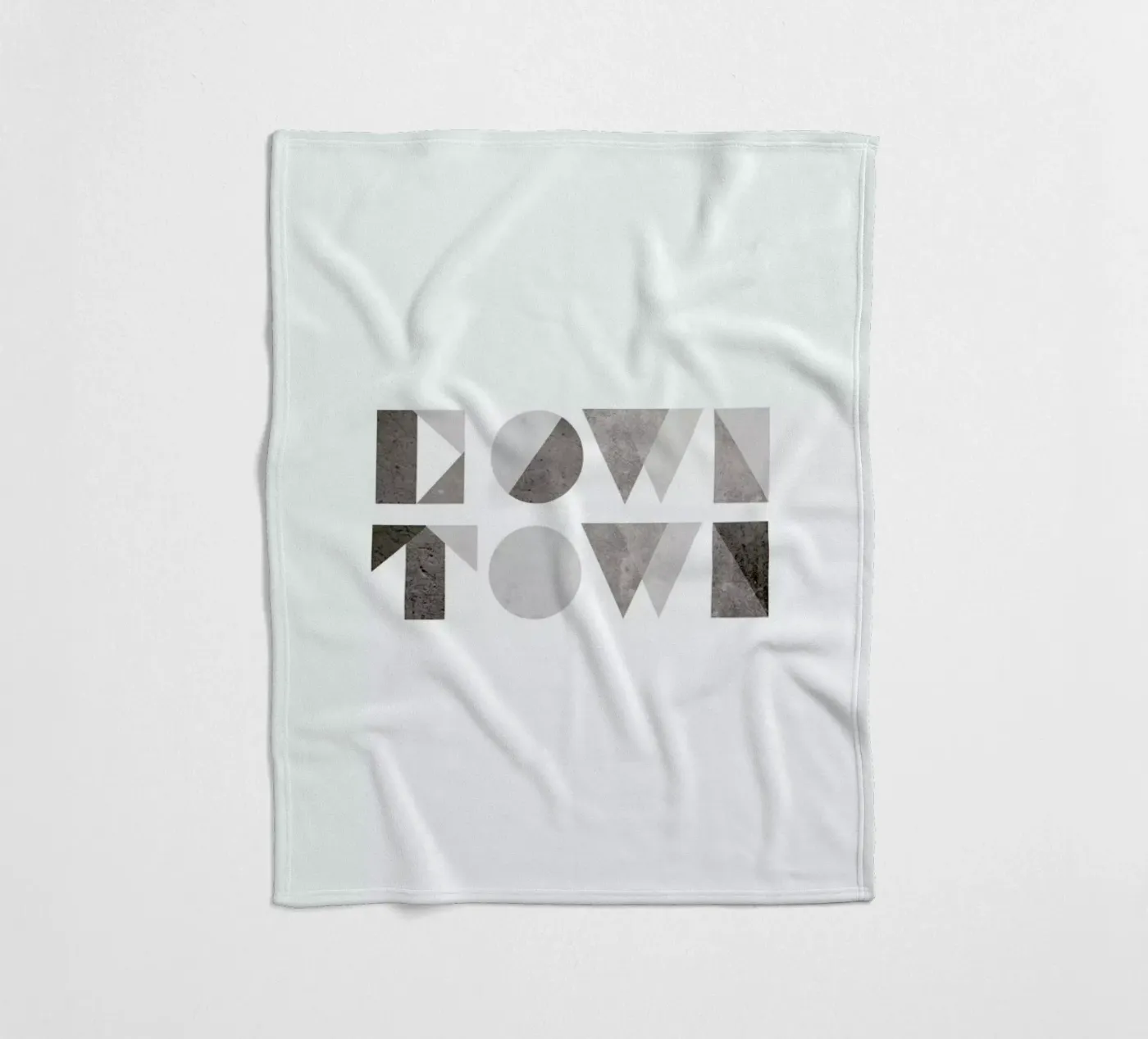 Downtown Fleecedecke von The Wall Shop