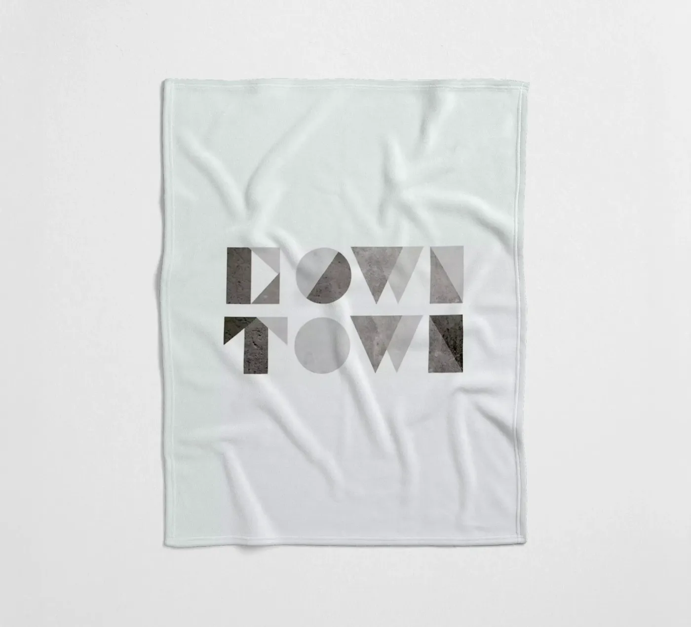 Downtown Fleecedecke von The Wall Shop