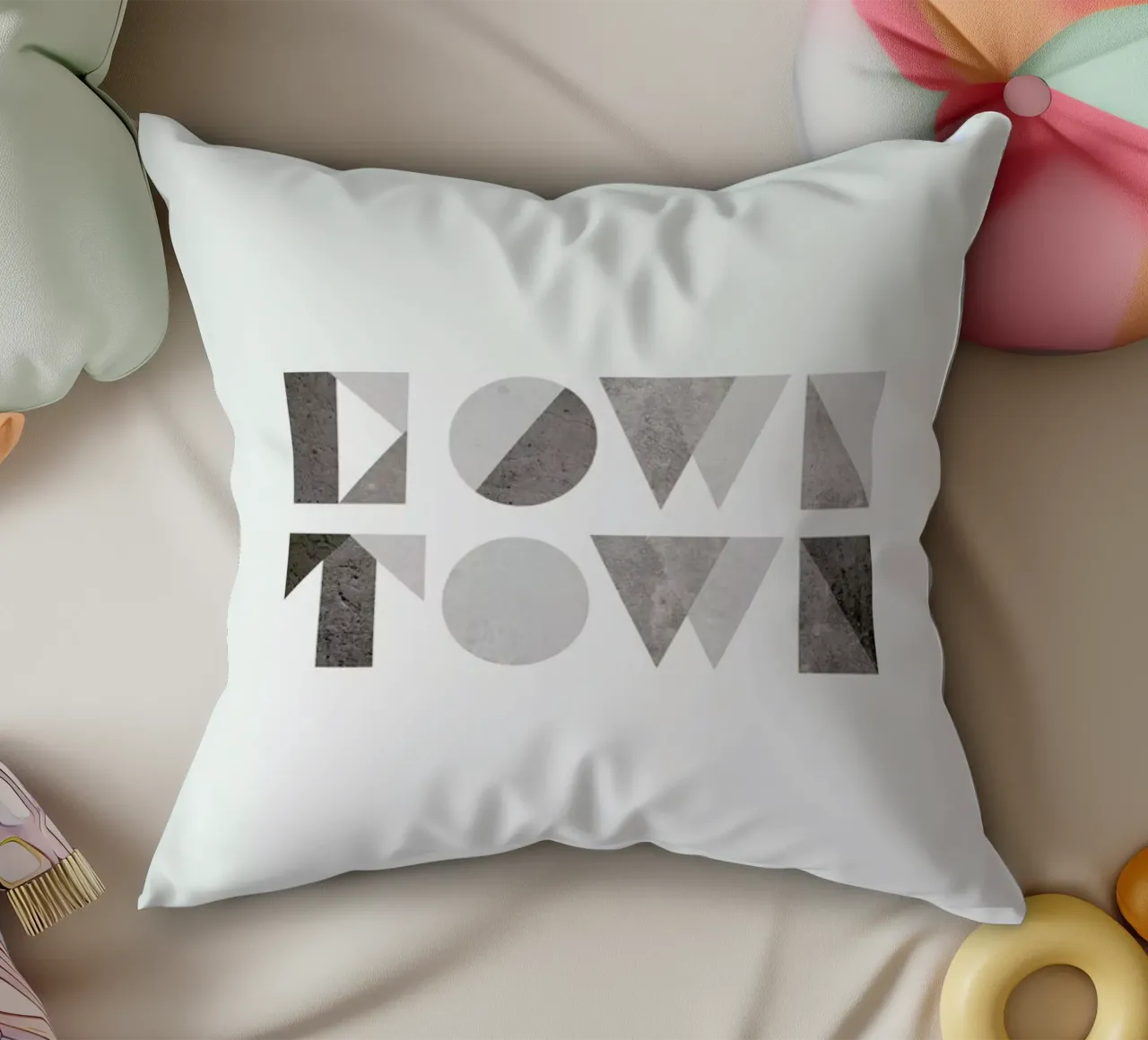 Downtown cuscino da The Wall Shop