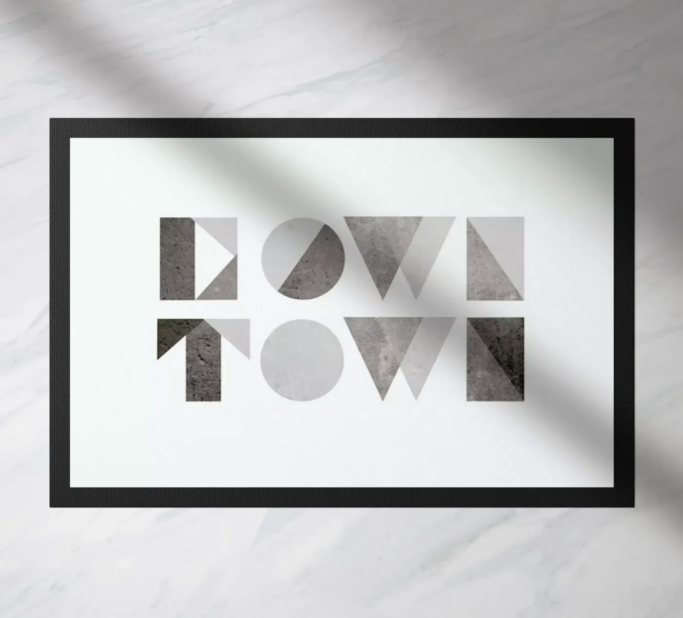 Downtown doormat by The Wall Shop