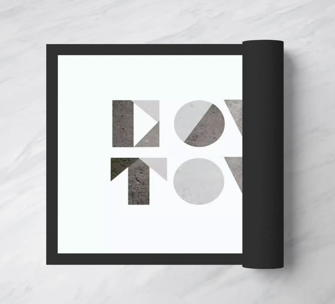 Downtown deurmat van The Wall Shop