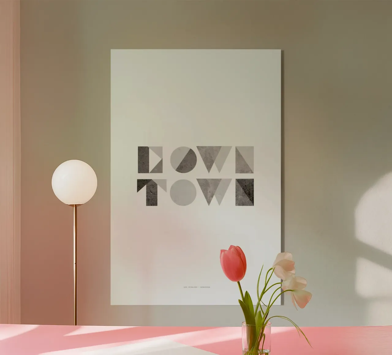 Downtown plexiglass da The Wall Shop