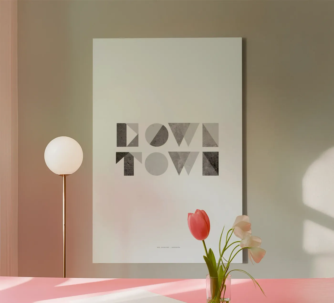 Downtown tela da The Wall Shop