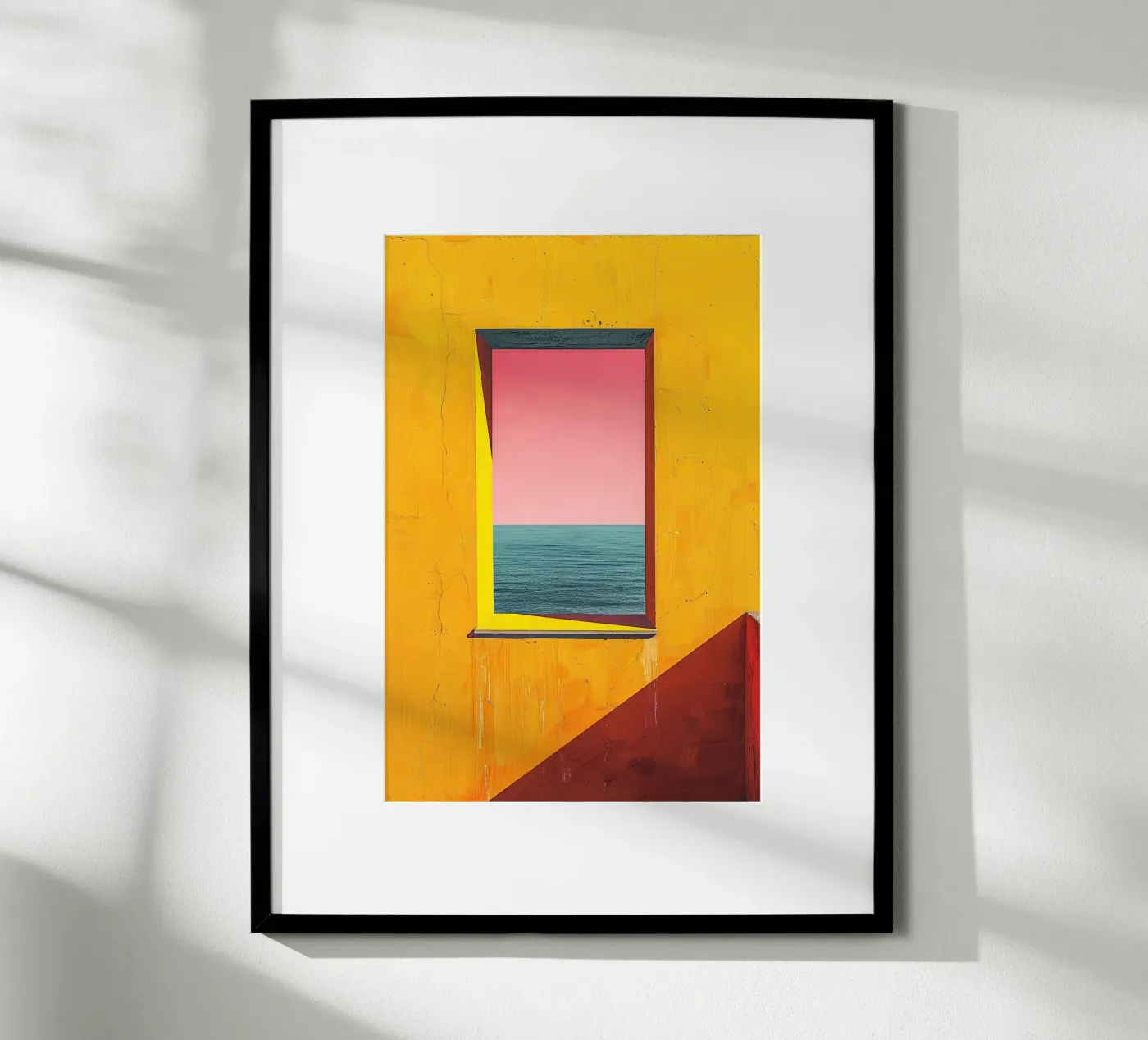 Una finestra sulla serenità poster da Mosaic Dialogue