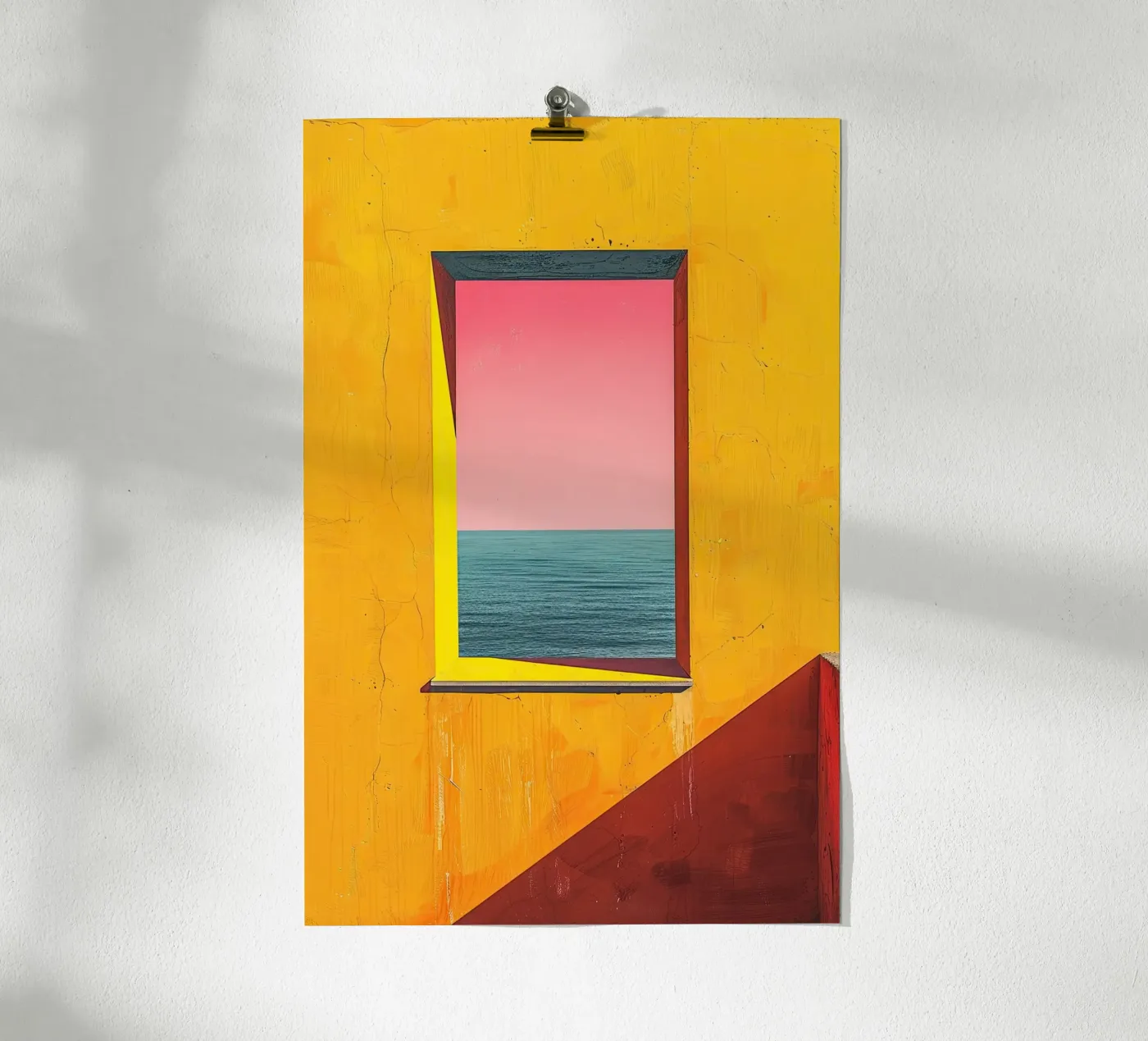 Una finestra sulla serenità poster da Mosaic Dialogue