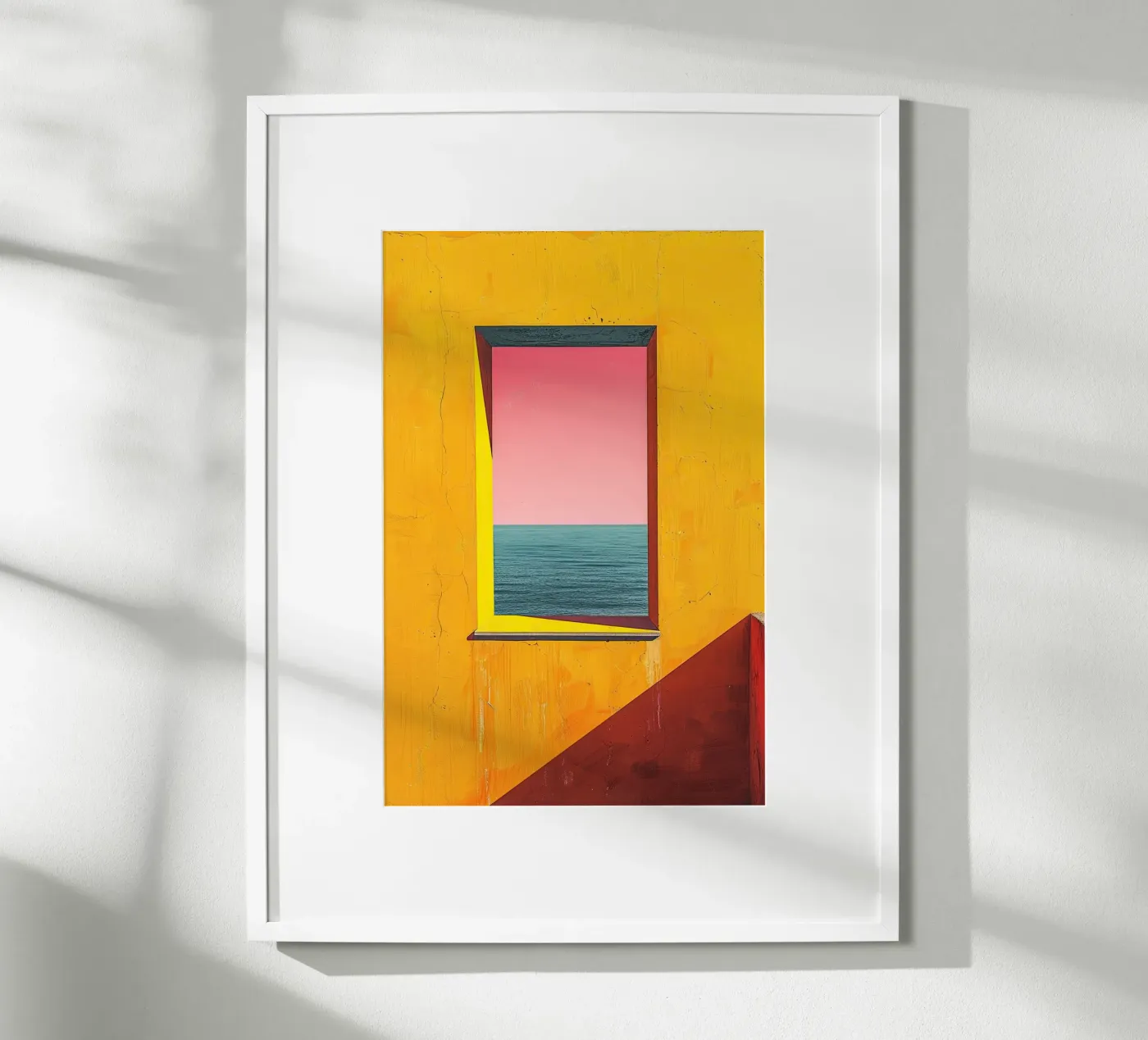 Una finestra sulla serenità poster da Mosaic Dialogue