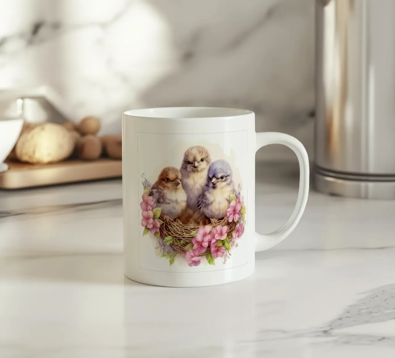 Piccoli fringuelli tazza in ceramica da Happy Littles