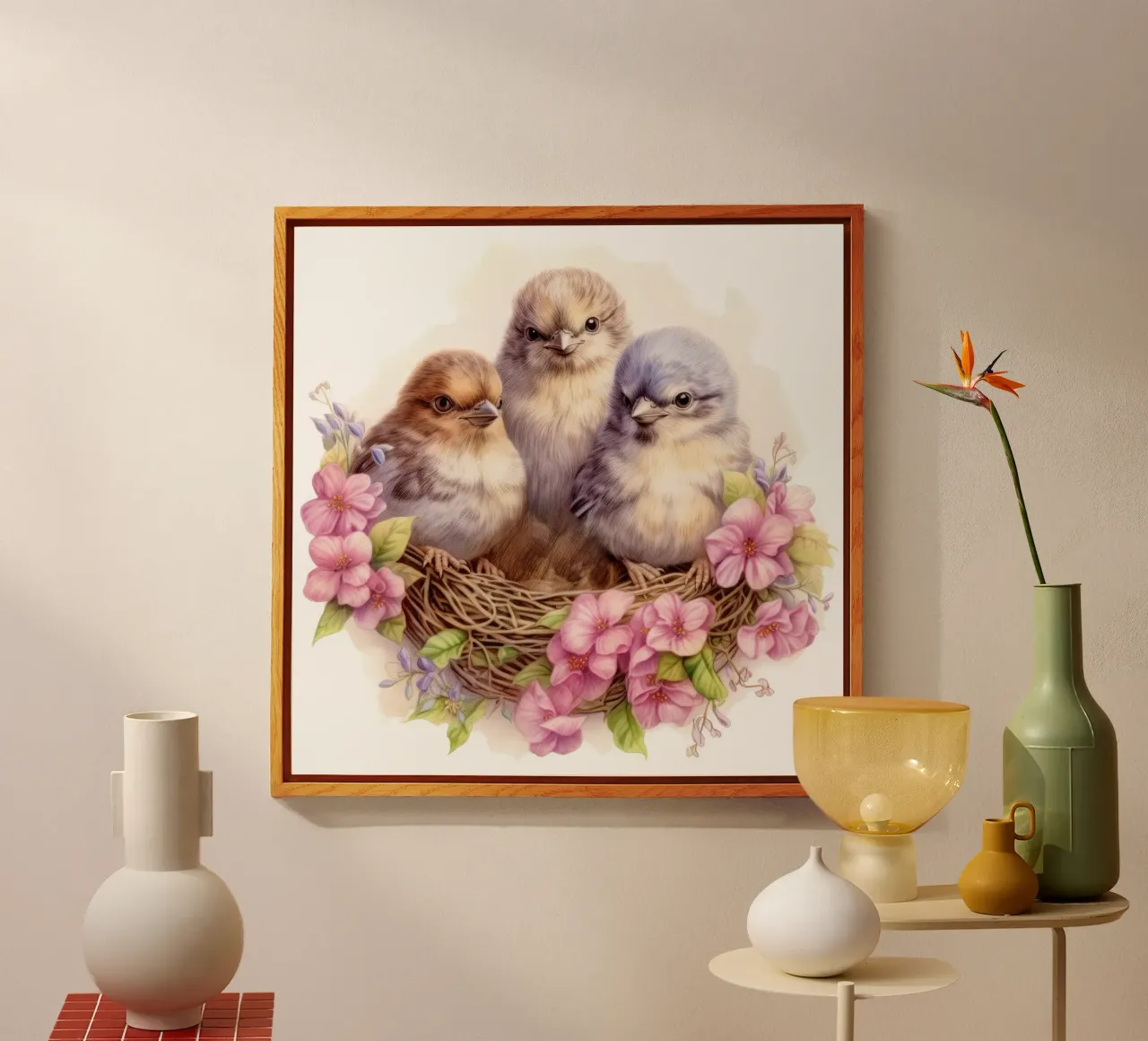 Piccoli fringuelli plexiglass da Happy Littles